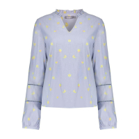 Geisha Top Lemon Chambray