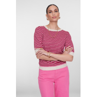 Geisha Pullover Stripe Kit Fuchsia Port