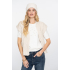Geisha Trui Top Pearls Off White