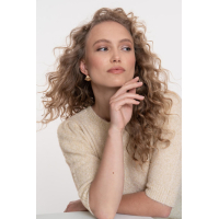 Geisha Trui Top Sparkle Off White