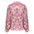 Geisha Blouse Aninal Pink Off White