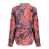 Geisha Top Blue Red