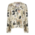 Geisha Top Bohemian Beige Black