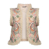 Geisha Gilet Flowers Beige Soft Pink