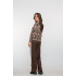 Geisha Broek Galon Brown