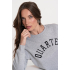 Geisha Sweater Quarter Grey Black