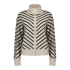 Geisha Vest Stripe Black Sand