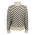 Geisha Vest Stripe Black Sand