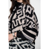 Geisha Poncho Black Sand