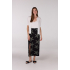 Jansen Amsterdam Rok Fenja Black Off White