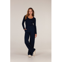 Jansen Amsterdam Broek Aleid Dark Blue
