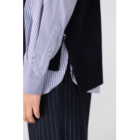 Jansen Amsterdam Trui Top Bracha Dark Blue