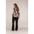 Jansen Amsterdam Blouse Cristina Black Sand