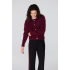 Jansen Amsterdam Vest Cloe Dark Red