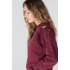 Jansen Amsterdam Trui Gaby Dark Red