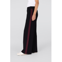 Jansen Amsterdam Broek Aleidas Black Dark Red