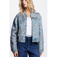 Jansen Amsterdam Bomber Jasje Qwen Aquamarijn