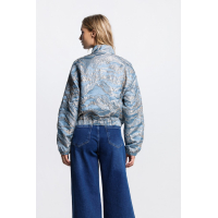 Jansen Amsterdam Bomber Jasje Qwen Aquamarijn