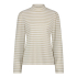 Tramontana Top Stripes Off White