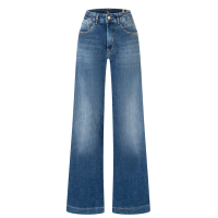 MAC Jeans Rich Palazzo Navy Heavy Wash