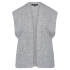 Tramontana Gilet Knitted Light Grey