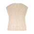 Tramontana Gilet Vestje Hairy Yarn Stone