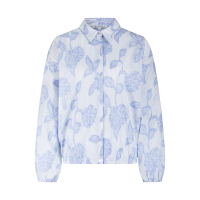 Tramontana Blouse Striped Flower Breezy Blue