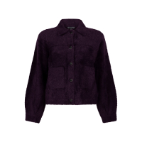 Tramontana Jacket Feather Aubergine Noir