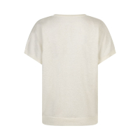 Red Button Trui Top Jerry Sparkle Pearl