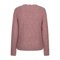 Red Button Vest Ajour Sparkle Mauve