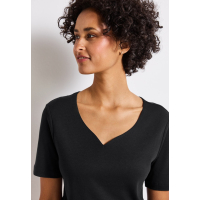 Street One Shirt Heart Black