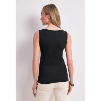Street One Top Gania Heart Black