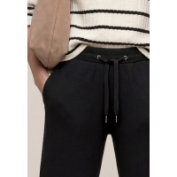 Street One Broek Crinkle Black