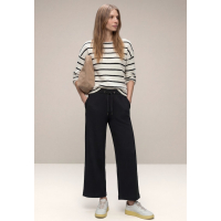 Street One Broek Crinkle Black