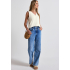 Street One Top Crochet Off White
