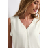 Street One Top Crochet Off White