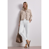 Street One Chino Twill Off White