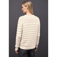 Street One Trui Structured Off White