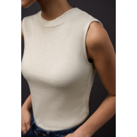 Street One Top Shiny Soft Beige