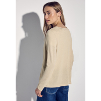 Street One Vest Nette Cotton Beige