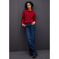 Street One Trui Chenille Racing Red