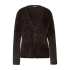 Street One Vest Fluffy Button Deep Roast Brown