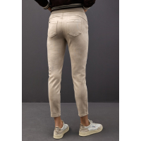 Street One Broek Hope Velours Dark Morning Beige