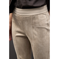 Street One Broek Hope Velours Dark Morning Beige