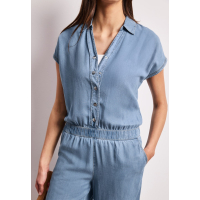 Street One Jumpsuit Light Blue Soft Wash