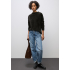 Street One Trui Fluffy Darkest Brown