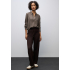 Street One Blouse Dark Nomad Brown