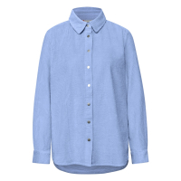 Street One Blouse Corduroy Frosted Blue
