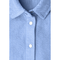 Street One Blouse Corduroy Frosted Blue
