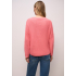 Street One Trui Chenille Striking Coral